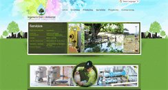 Desktop Screenshot of ingenieriacivilyambiental.com